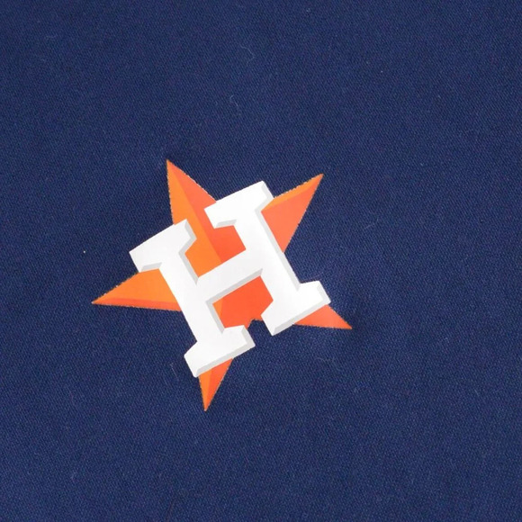 MLB Genuine Merchandise Houston Astros Blue And White Zip Up Jogging Sweater XL - Picture 9 of 10